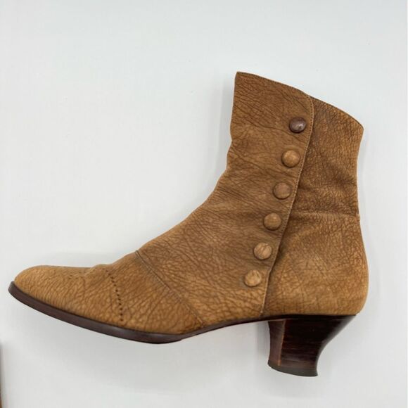 Banana Republic Clothing Co Leather Ankle Boots Made in Italy 6.5 - Picture 8 of 16